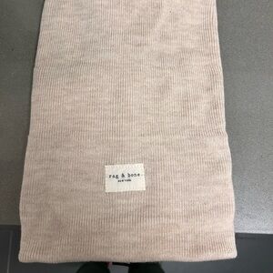 Rag and bone cream beanie (never worn)